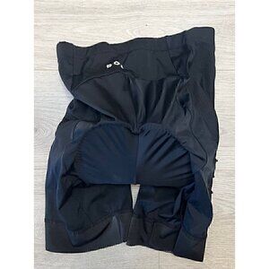 Rion Sports Women's L 3D Padded Cycling Shorts Black Biker Shorts Tights